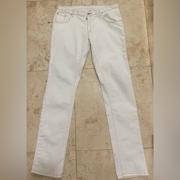 DSQUARED2 Off White Skinny Low Rise Men’s Jeans Size IT46 US30 - Picture 3 of 8